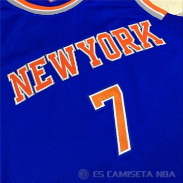 Camiseta Knicks #7 Anthony Azul