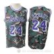 Camiseta Kobe Bryant #24 Los Angeles Lakers Camuflaje Verde