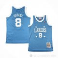 Camiseta Kobe Bryant #8 Los Angeles Lakers Nino Mitchell & Ness 2004-05 Azul