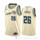 Camiseta Kyle Korver #26 Milwaukee Bucks Ciudad Crema