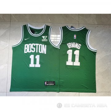 Camiseta Kyrie Irving NO 11 Boston Celtics Icon 2021-22 Verde