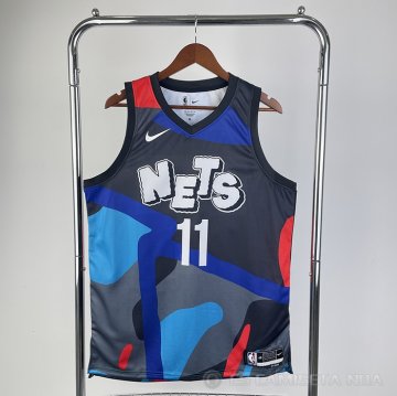 Camiseta Kyrie Irving #11 Brooklyn Nets Ciudad 2023-24 Negro
