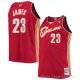 Camiseta LeBron James #23 Cleveland Cavaliers Mitchell & Ness 2003-04 Rojo
