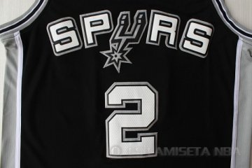 Camiseta Leonaro #2 San Antonio Spurs Negro