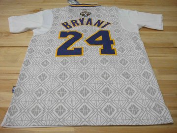 Camiseta Bryant #24 Noches Enebea Blanco