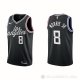 Camiseta Marcus Morris Sr. #8 Los Angeles Clippers Ciudad 2022-23 Negro