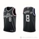 Camiseta Marcus Morris Sr. #8 Los Angeles Clippers Ciudad 2022-23 Negro