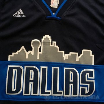 Camiseta Nowitzik #41 Dallas Mavericks Azul