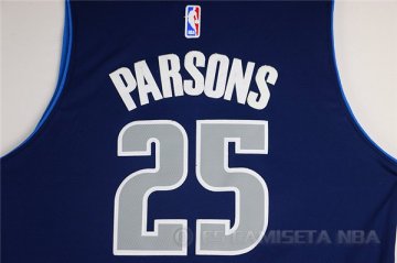 Camiseta Parsons #25 Dallas Mavericks Azul