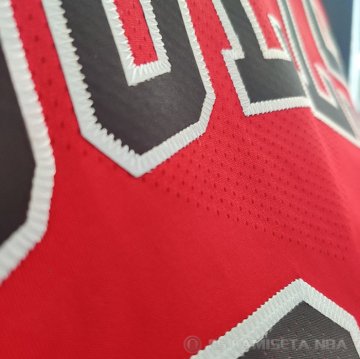 Camiseta Michael Jordan #23 Chicago Bulls Icon Autentico Rojo