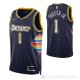 Camiseta Michael Porter JR. NO 1 Denver Nuggets Ciudad 2021-22 Azul