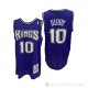 Camiseta Mike Bibby #10 Sacramento Kings Mitchell & Ness 2001-02 Violeta