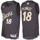 Camiseta Miles Plumlee #18 Milwaukee Bucks Navidad 2016 Negro