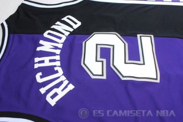 Camiseta Mitch Richmond #2 Sacramento Kings 2017-18 Violeta