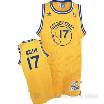 Camiseta Mullin #17 Golden State Warriors Amarillo