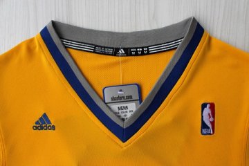 Camiseta Curry #30 Warriors 2013 Navidad Amarillo