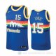 Camiseta Nikola Jokic #15 Denver Nuggets Hardwood Classics 2019-20 Azul