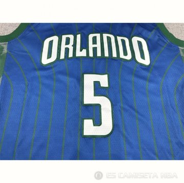 Camiseta Paolo Banchero #5 Orlando Magic Statement 2022-23 Azul