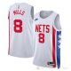 Camiseta Patty Mills #8 Brooklyn Nets Classic 2022-23 Blanco