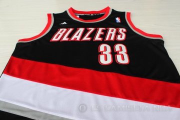 Camiseta Pippen #33 Portland Trail Blazers Negro