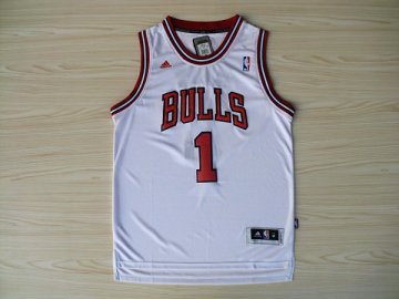 Camiseta Rose #1 Chicago Bulls Blanco