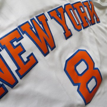 Camiseta Smith #8 New York Knicks Blanco