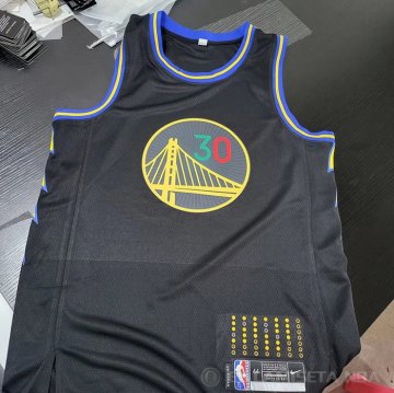 Camiseta Stephen Curry #30 Golden State Warriors 2022 Slam Dunk Special Mexico Edition Negro