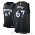 Camiseta Taj Gibson #67 Minnesota Timberwolves Classic 2018 Negro