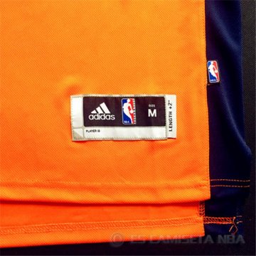 Camiseta Ibaka #9 Oklahoma City Thunder Naranja