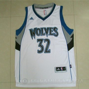 Camiseta Towns #32 Minnesota Timberwolves Blanco