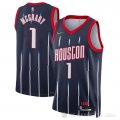 Camiseta Tracy McGrady #1 Houston Rockets Ciudad 2021-22 Azul