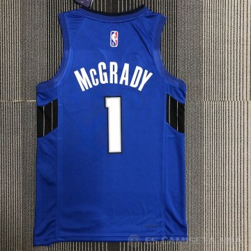 Camiseta Tracy McGrady #1 Orlando Magic Statement Azul