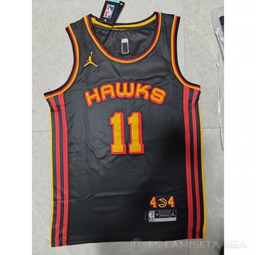 Camiseta Trae Young #11 Atlanta Hawks Statement 2022-23 Negro