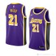 Camiseta Travis Wear #21 Los Angeles Lakers Statement 2018-19 Violeta