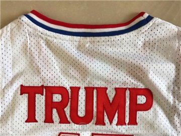 Camiseta Trump #45 USA 1992 Blanco