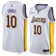 Camiseta Tyler Ennis #10 Los Angeles Lakers Association 2018 Blanco