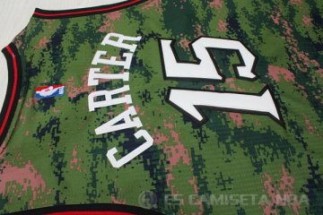 Camiseta Vince Carter #15 Toronto Raptors Verde