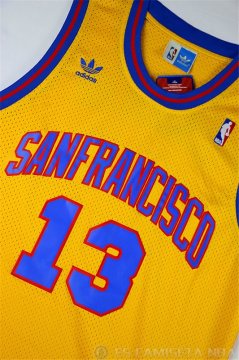 Camiseta Chamberlain #13 Golden State Warriors Amarillo