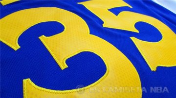 Camiseta Warriors Los Aficionados Edicion Durant #35 Azul