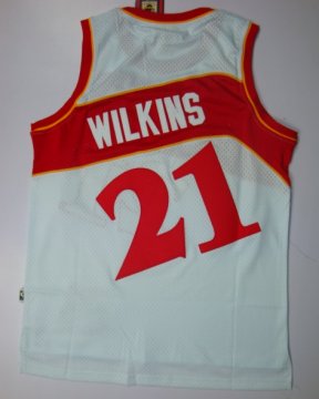 Camiseta Wilkins #21 Atlanta Hawks Blanco