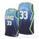 Camiseta Willie Cauley-Stein #33 Dallas Mavericks Ciudad 2020 Azul