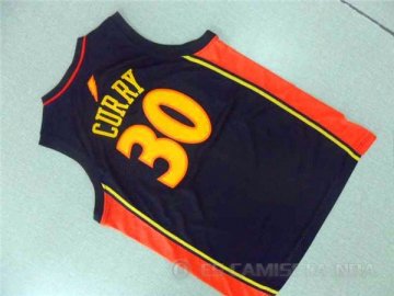Camiseta retro Curry #30 Golden State Warriors Azul