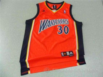 Camiseta retro Curry #30 Golden State Warriors Naranja