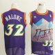 Camiseta retro Malone #32 Utah Jazz purpura