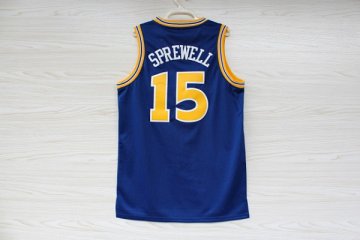 Camiseta retro Sprewell #15 Golden State Warriors Azul
