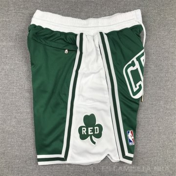 Pantalone Boston Celtics Ciudad Just Don Verde