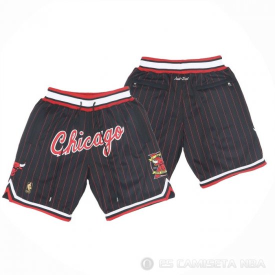 Pantalone Chicago Bulls Just Don Negro5 - Haga un click en la imagen para cerrar