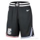 Pantalone Los Angeles Clippers Ciudad 2022-23 Negro