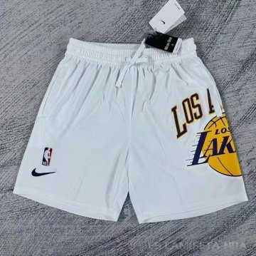 Pantalone Los Angeles Lakers Big Logo Just Don Blanco