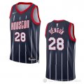 Camiseta Alperen Sengun #28 Houston Rockets Ciudad 2022-23 Negro